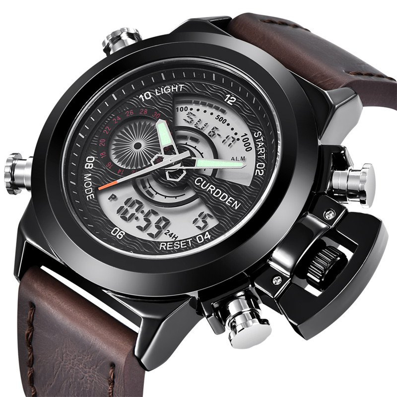 Dual Time Fashion Chronographenuhr