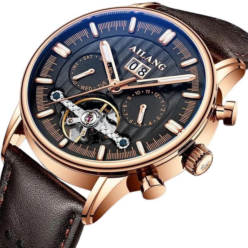 Modische wasserdichte Tourbillon-Uhr